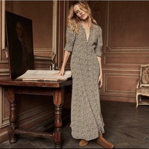 Doen Lauren Dress in Olive Cherry Willow